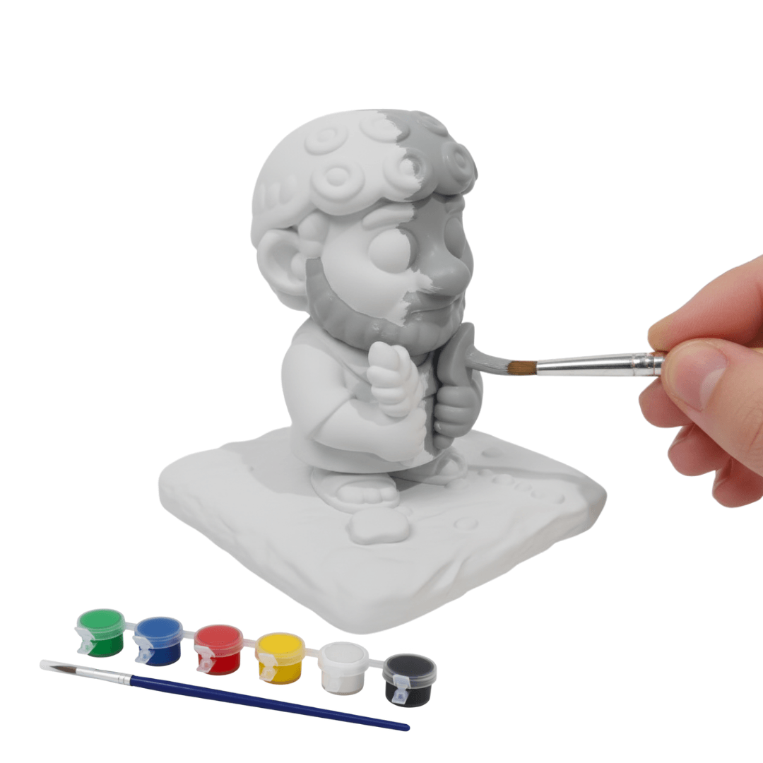 Şuppiluliuma Figürü - Boyanabilir 3D Figür