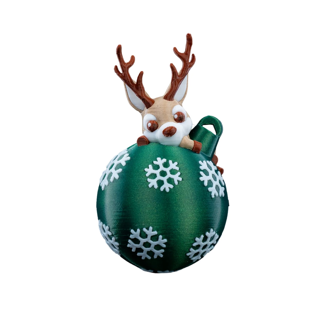 Yatan Geyik Yılbaşı Süsü - Yılbaşı Ağacı Süsü