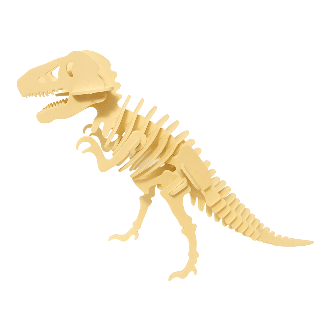 Dino-Kart Seti – Kendin Yap Dinozor Modeli Kit Card