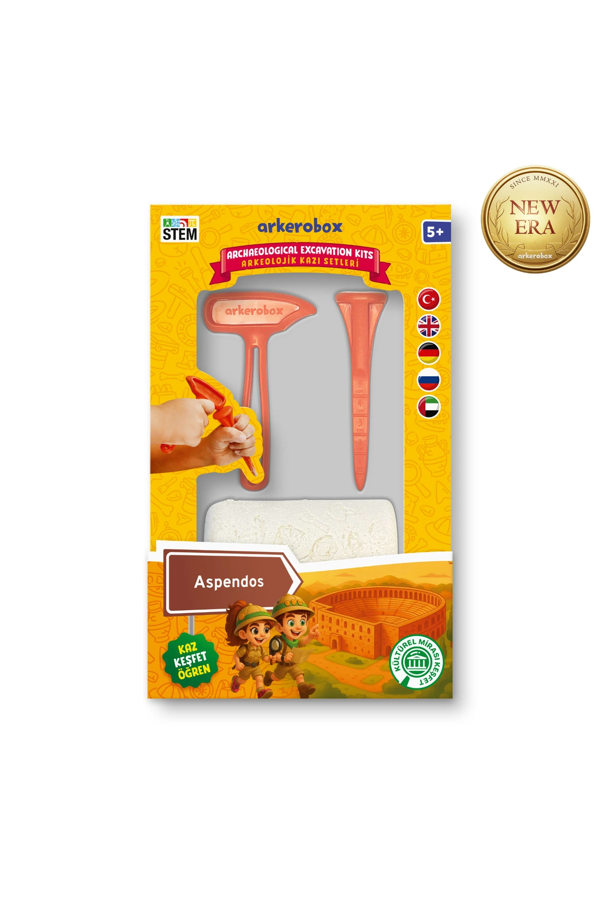 Aspendos New Era | Eğitici Kazı Seti | Arkerobox