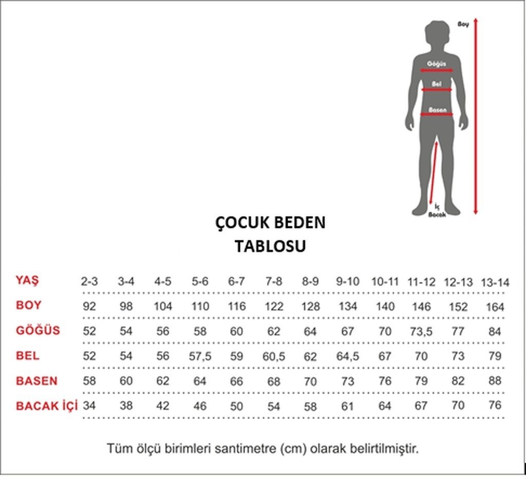 Fare Çocuk Kostümü