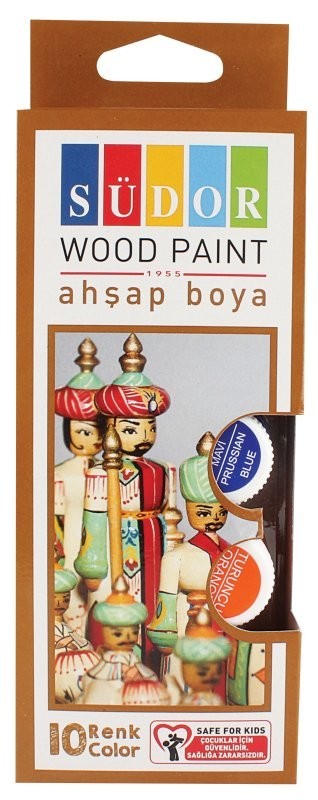 Südor Ahşap Boya Set 10x20 ml