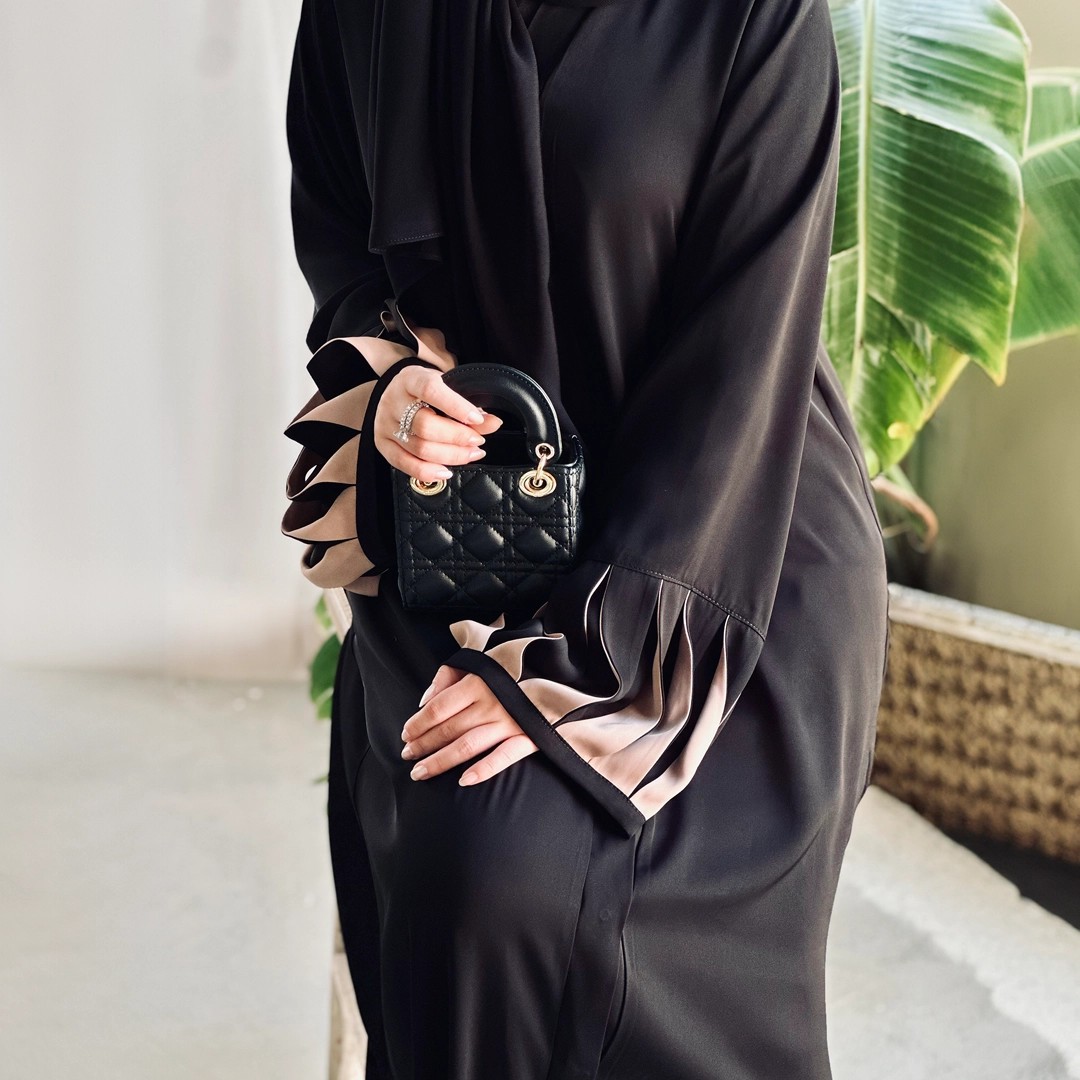 Elegance - Siyah Abaya