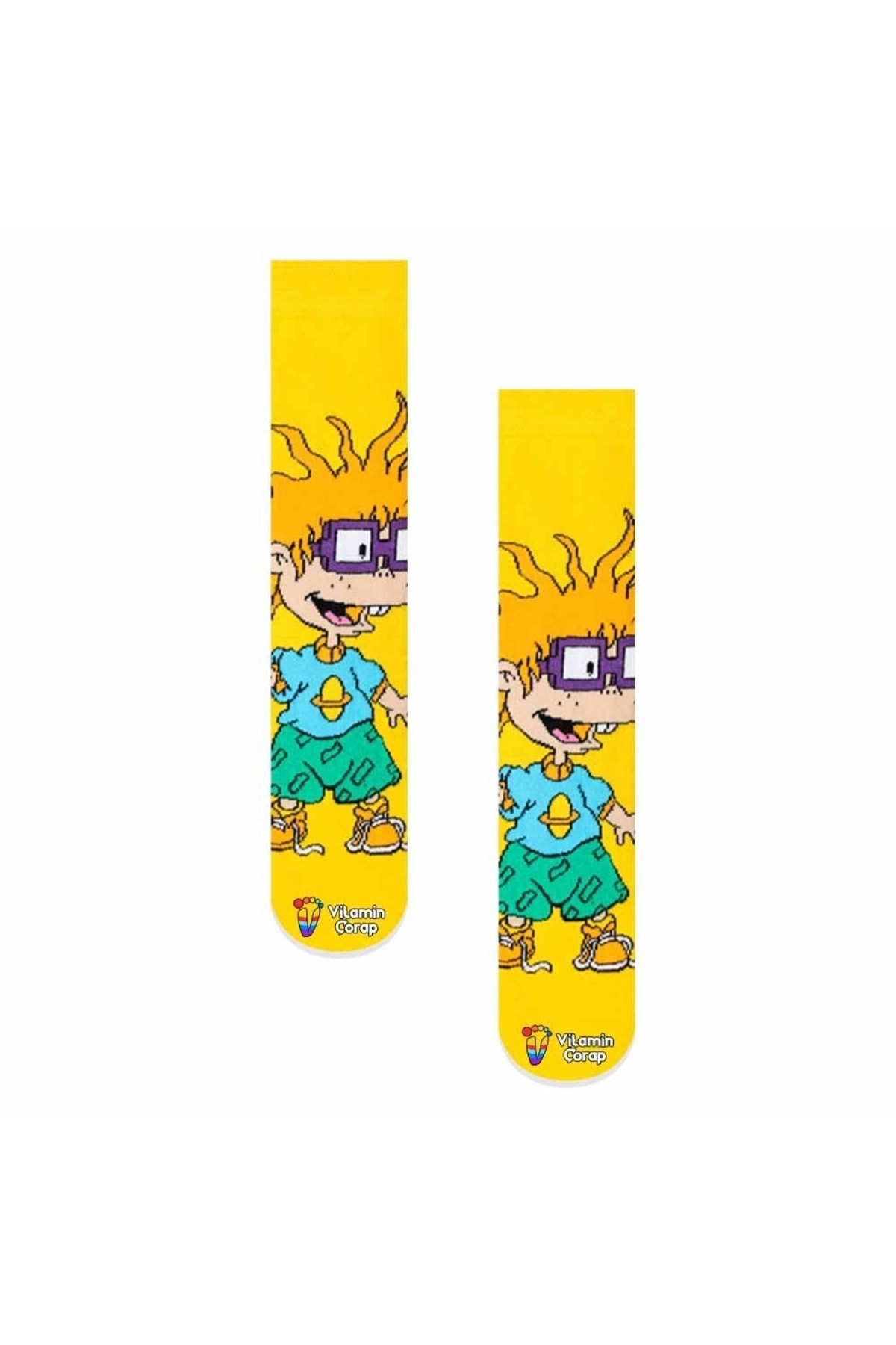 Chuckie Finster Renkli Çorap