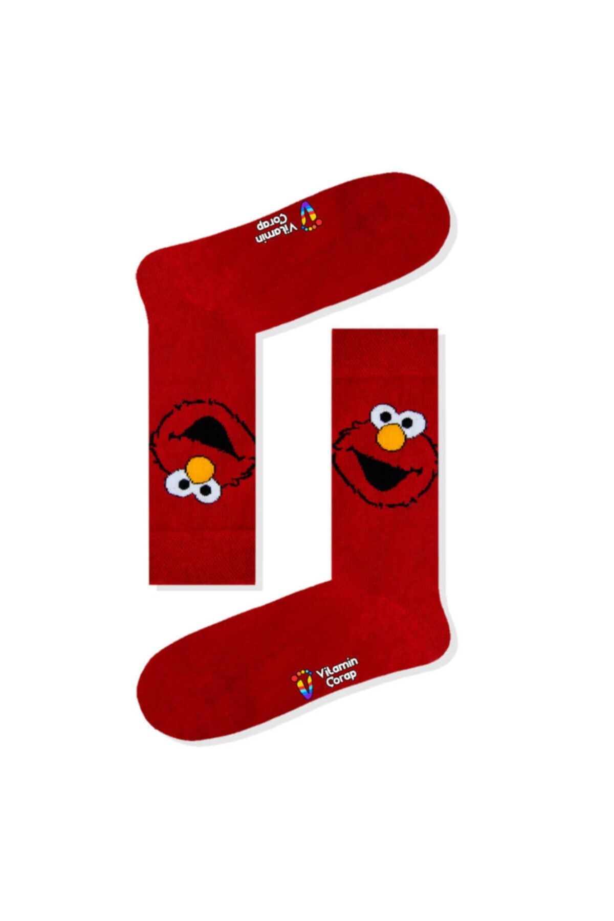 Elmo Kırmızı Renkli Çorap