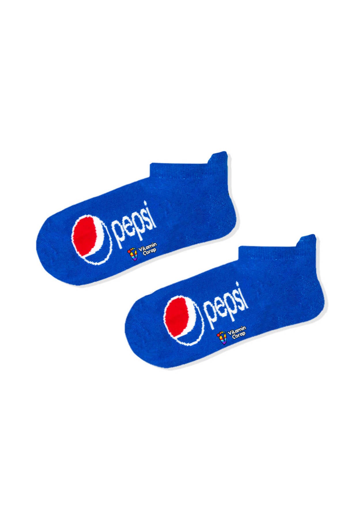 Pepsi Patik Renkli Çorap