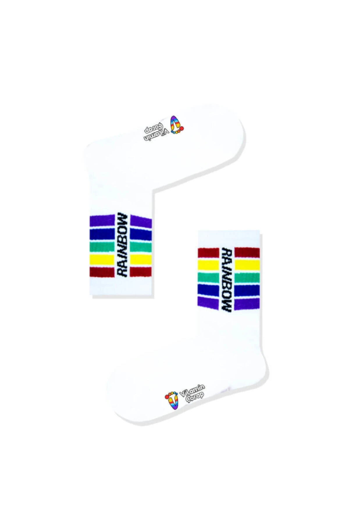 Rainbow Atletik Çorap