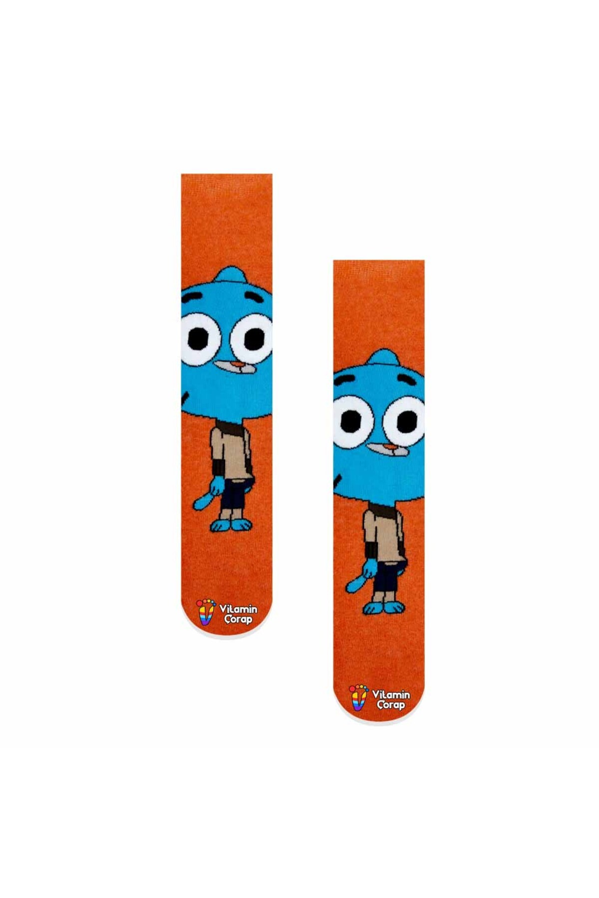 Gumball Renkli Çorap