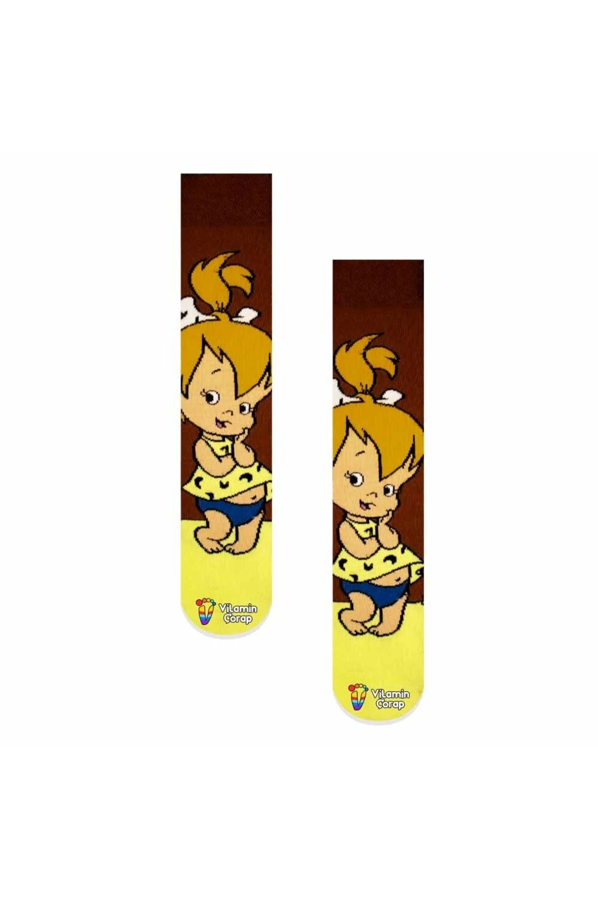 Çakıl Renkli Çorap