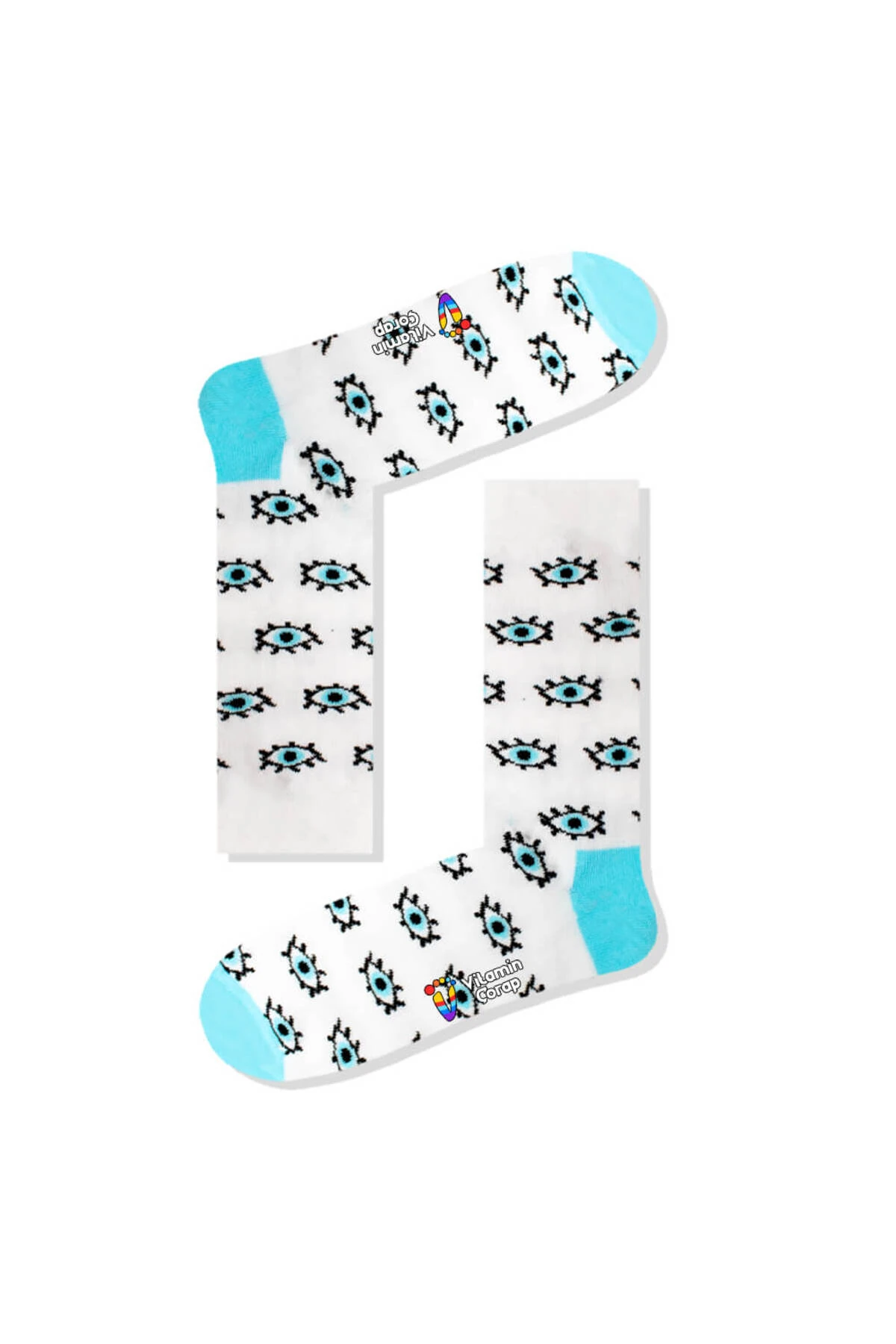 Göz Renkli Çorap