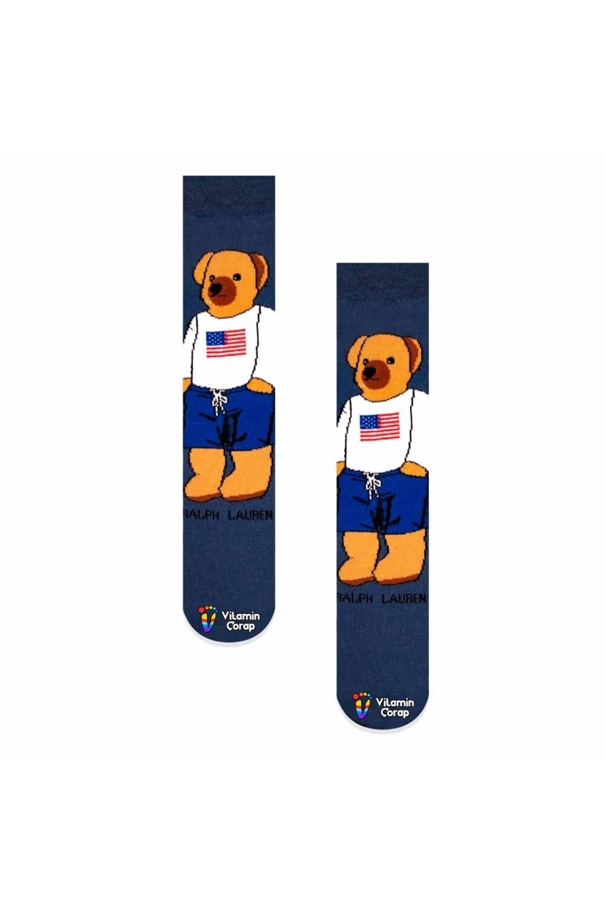 Polo Ralph Lauren Renkli Çorap