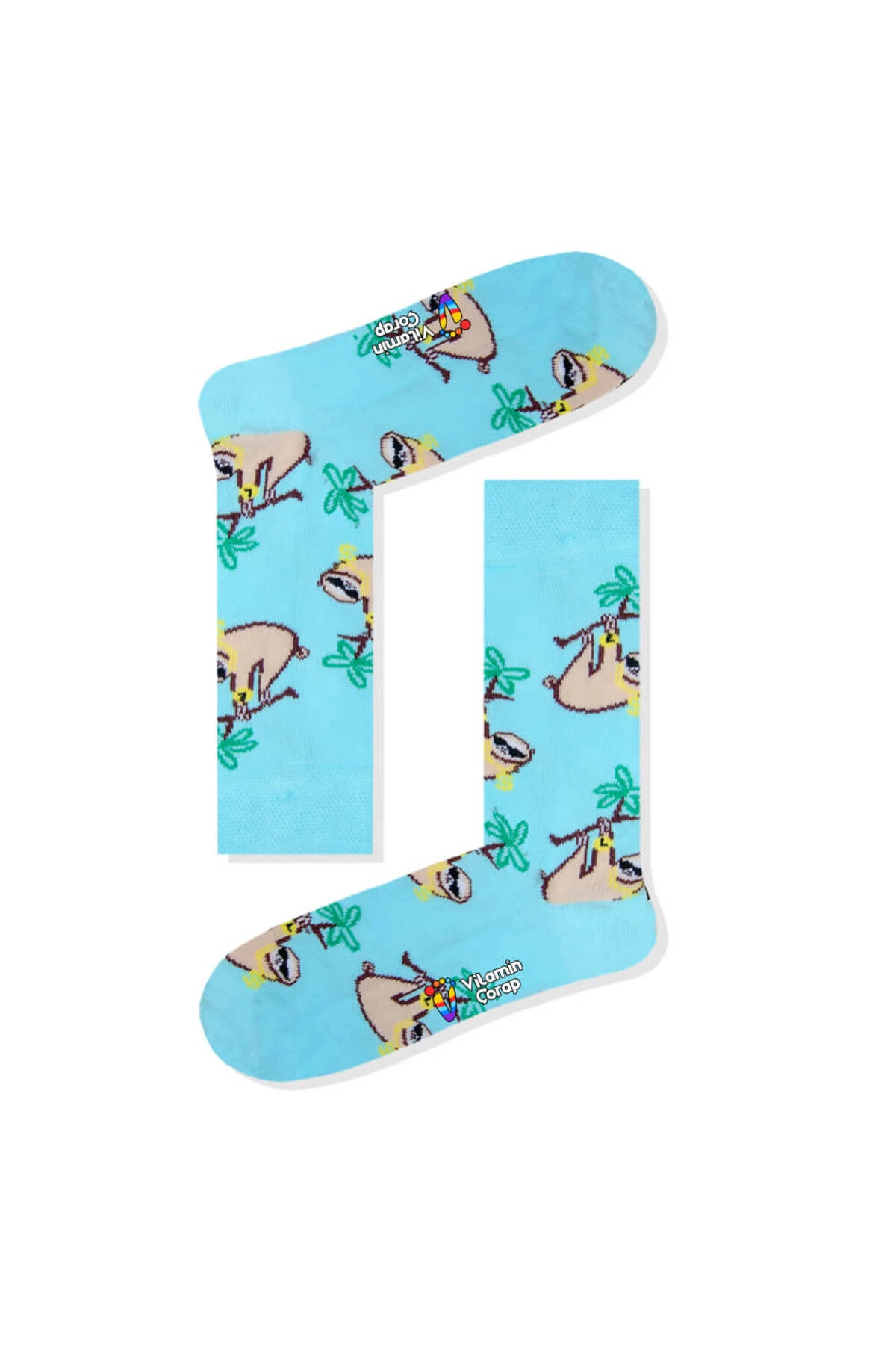 Maymun Renkli Çorap