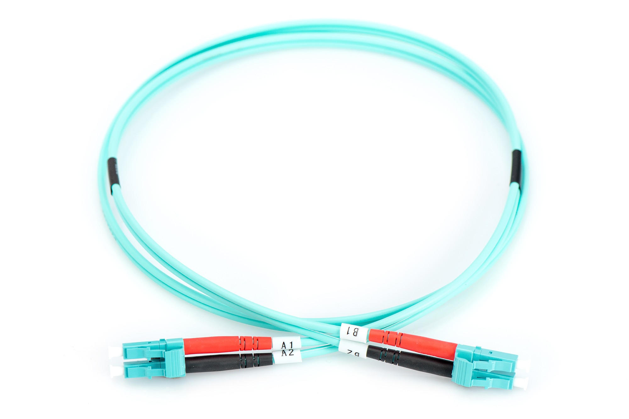 DIGITUS Fiber Optic Multimode Patch Cord, OM 3, LC / LC 1 Metre