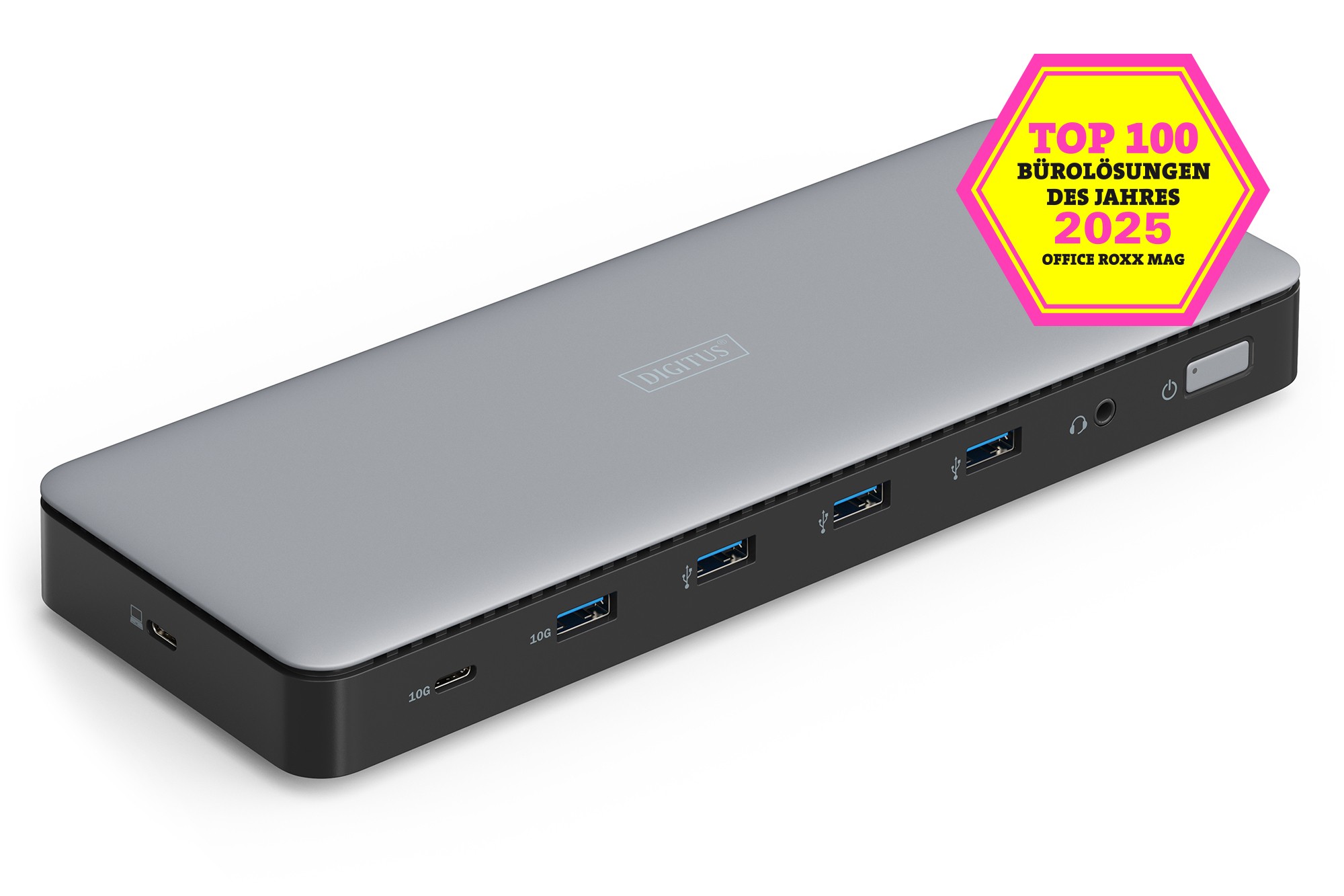 DIGITUS USB-C Docking Statio 3.2 Gen 2 bağlantı noktası (10 Gbit/s),13 Port