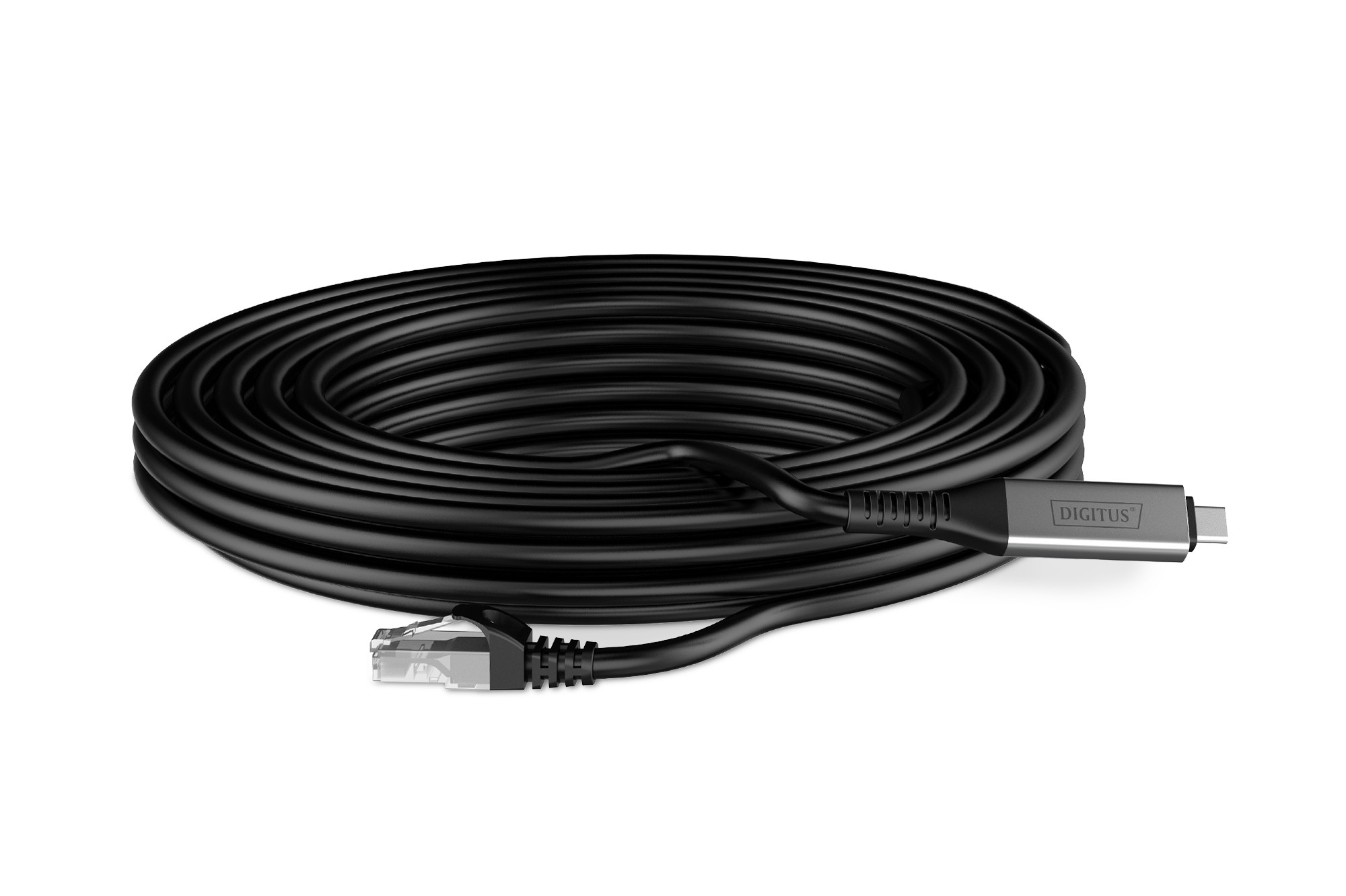 USB-C - RJ45 CAT 6A S/FTP kablosu, 1 Gbit/s, 5 Metre USB 3.2 Gen1, LSZH kılıf