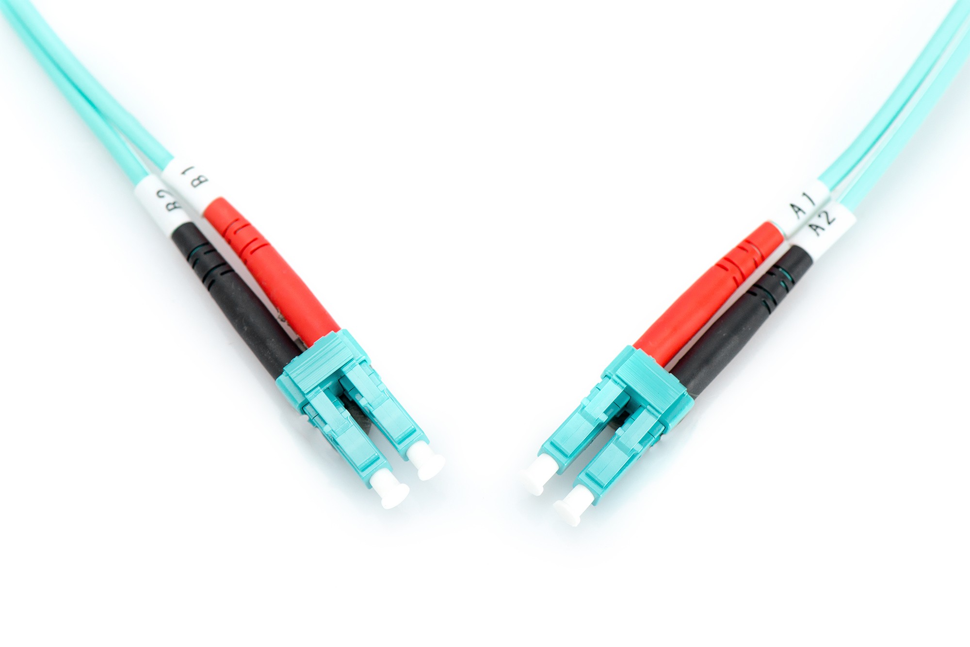 DIGITUS Fiber Optic Multimode Patch Cord, OM 3, LC / LC 1 Metre