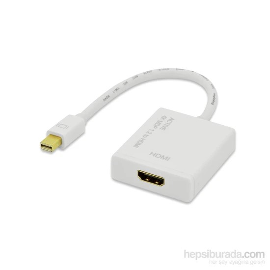 Ednet 0.20M Erkek-Dişi Mini Display Port to HDMI Adaptörü (ED-84519)