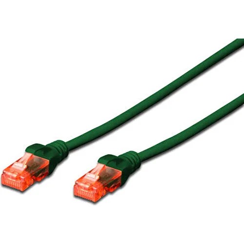 Digitus DK-1617-050/G Cat6 AWG26/7 U/Utp Lszh Yeşil Patch Cord Kablo 5 mt