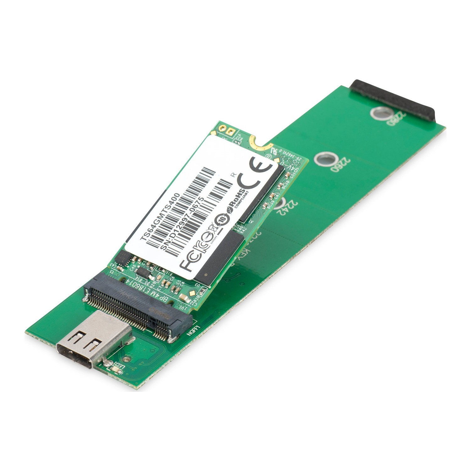 Harici M.2 Sata Ssd Kutusu Bağlantı Arayüzü Usb 3.1 Tip C