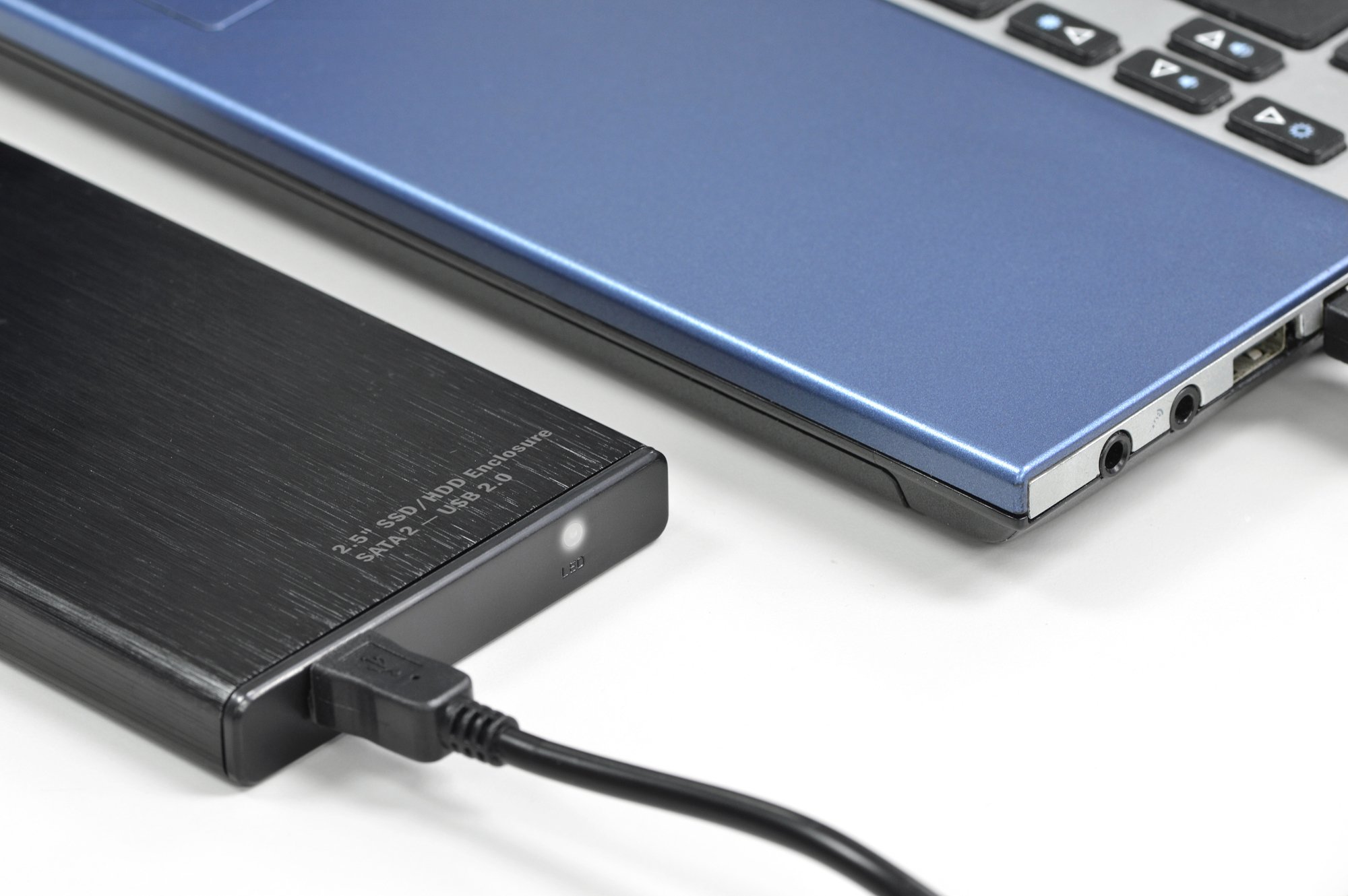 DIGITUS 2.5 SSD/HDD Gövde, SATA I-II - USB 2.0