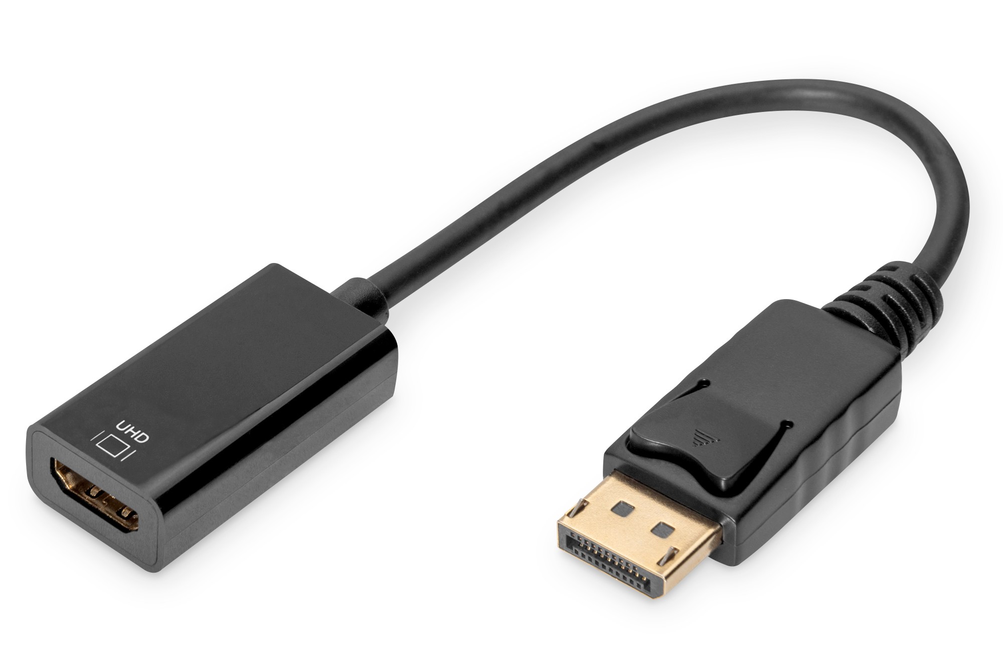 DIGITUS Aktif DisplayPort Adaptörü / Dönüştürücü, DP - HDMI