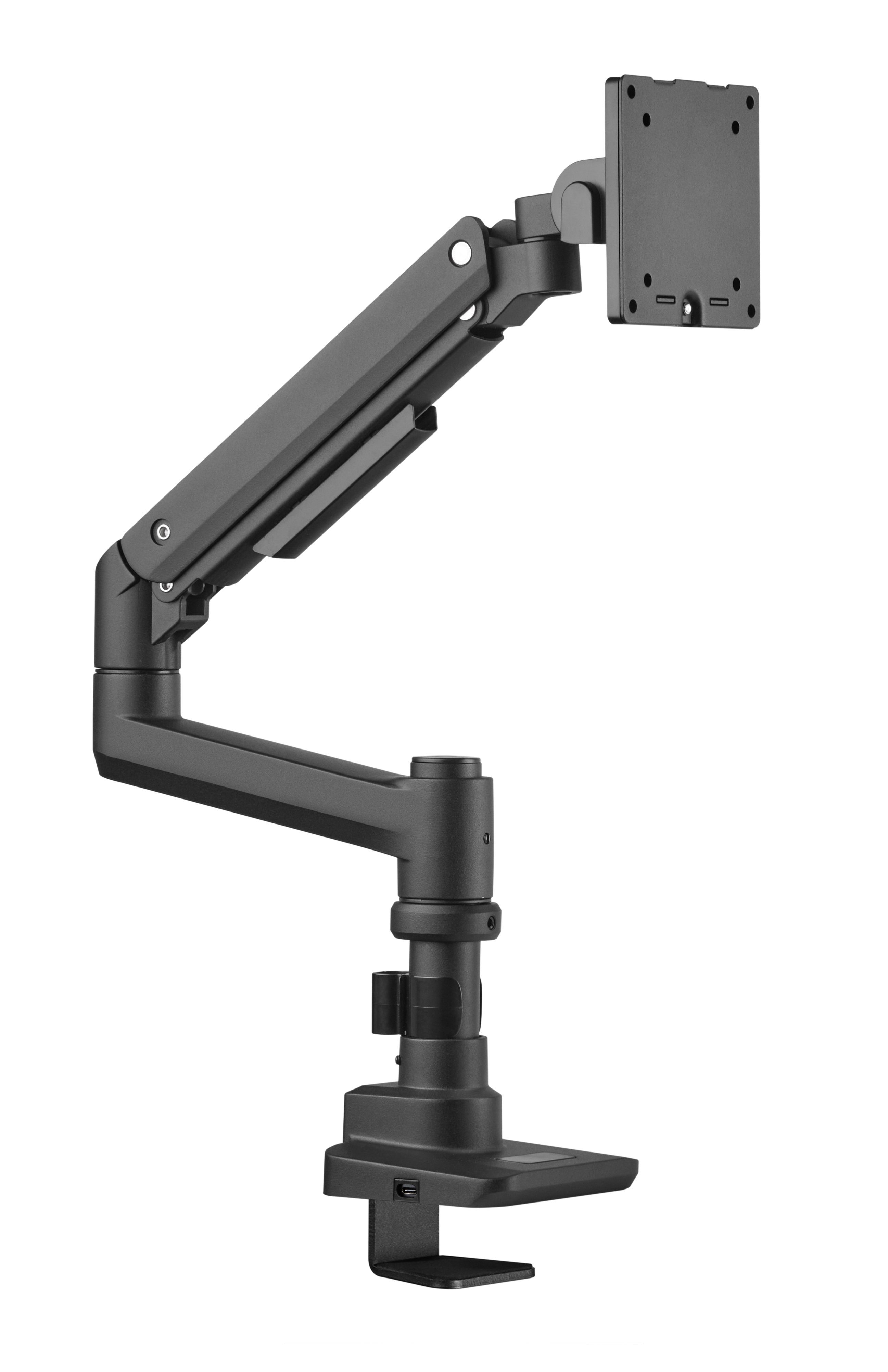 Tekli Ultra  Geniş Monitör Kolu 17 "-49" 20kg TYP-C / USB çıkışlı