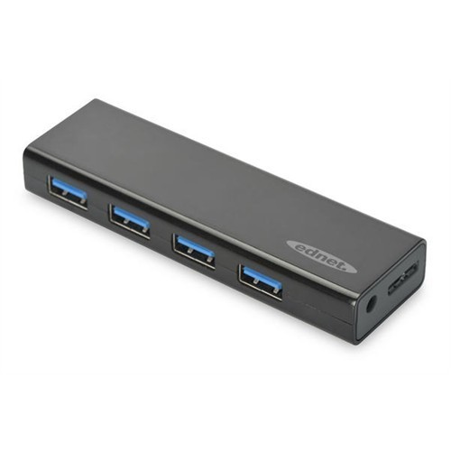 Ednet Ed-85155 4 Port 3.0 Siyah Usb Çoklayıcı