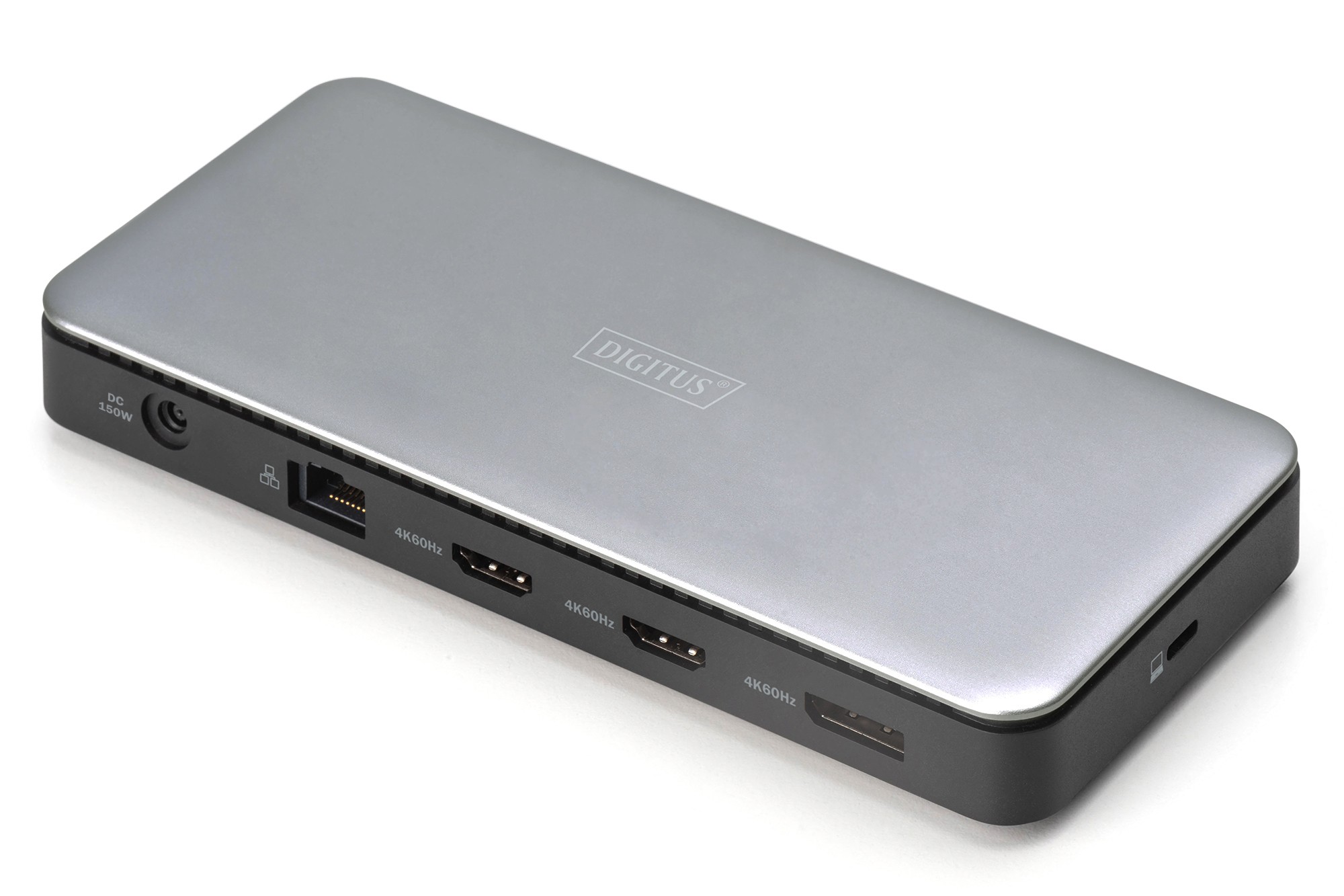 DIGITUS USB-C Docking Statio 3.2 Gen 2 bağlantı noktası (10 Gbit/s),11 Port