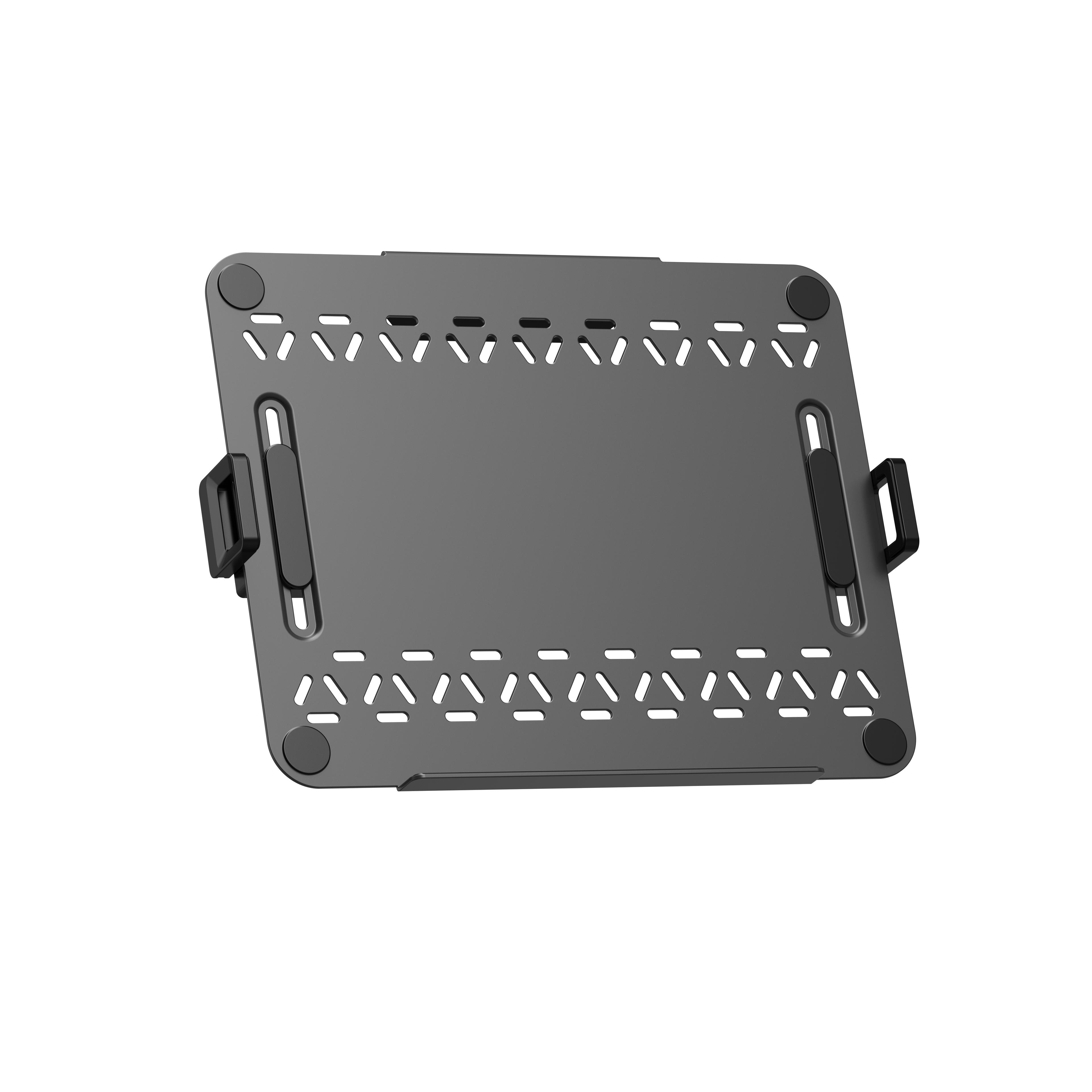 Monitör Koluna Takılabilen Dikey Laptop Tutucu Stand| 12” – 18” Arası | 9 kg Taşıma Kapasiteli