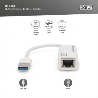 Dıgıtus Dn-3023 Usb 3.0 Ethernet Adaptör