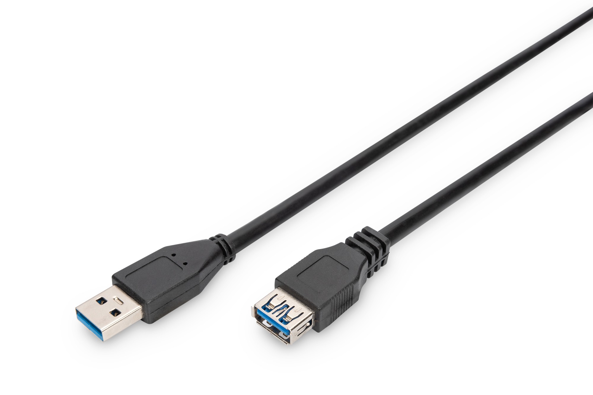 Usb 3.0 Uzatma Kablosu, Usb A Erkek - Usb A Dişi, 1.8 Metre, Awg 28, 2X Zırhlı, Ul, Siyah 