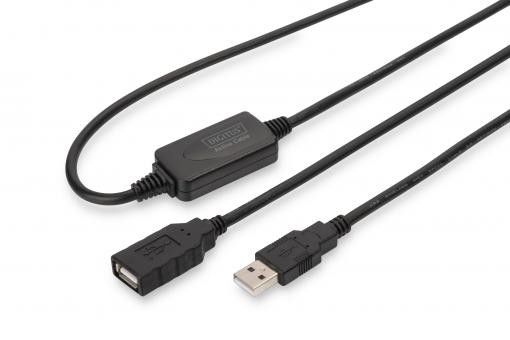 Digitus DA-73100-1 USB 2.0 Usb Uzatma Kablosu Usb 2.0, 10 Metre