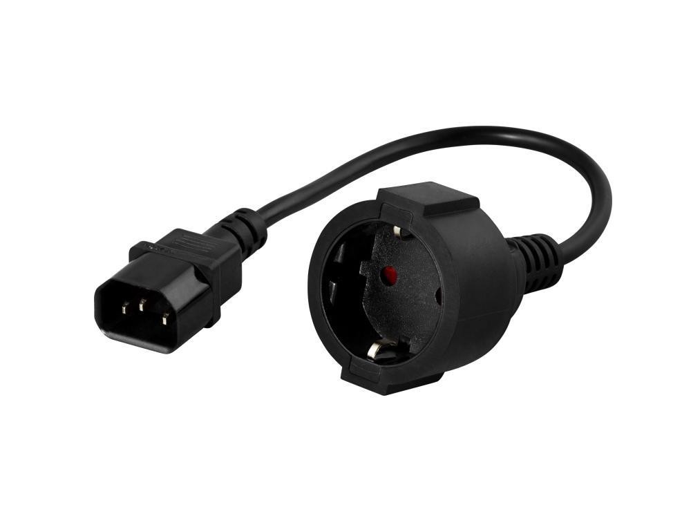 C14 Schuko Kablo Çevirici
