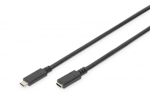 DIGITUS USB Type-C™ Gen2 Uzatma kablosu, Type-C™-C