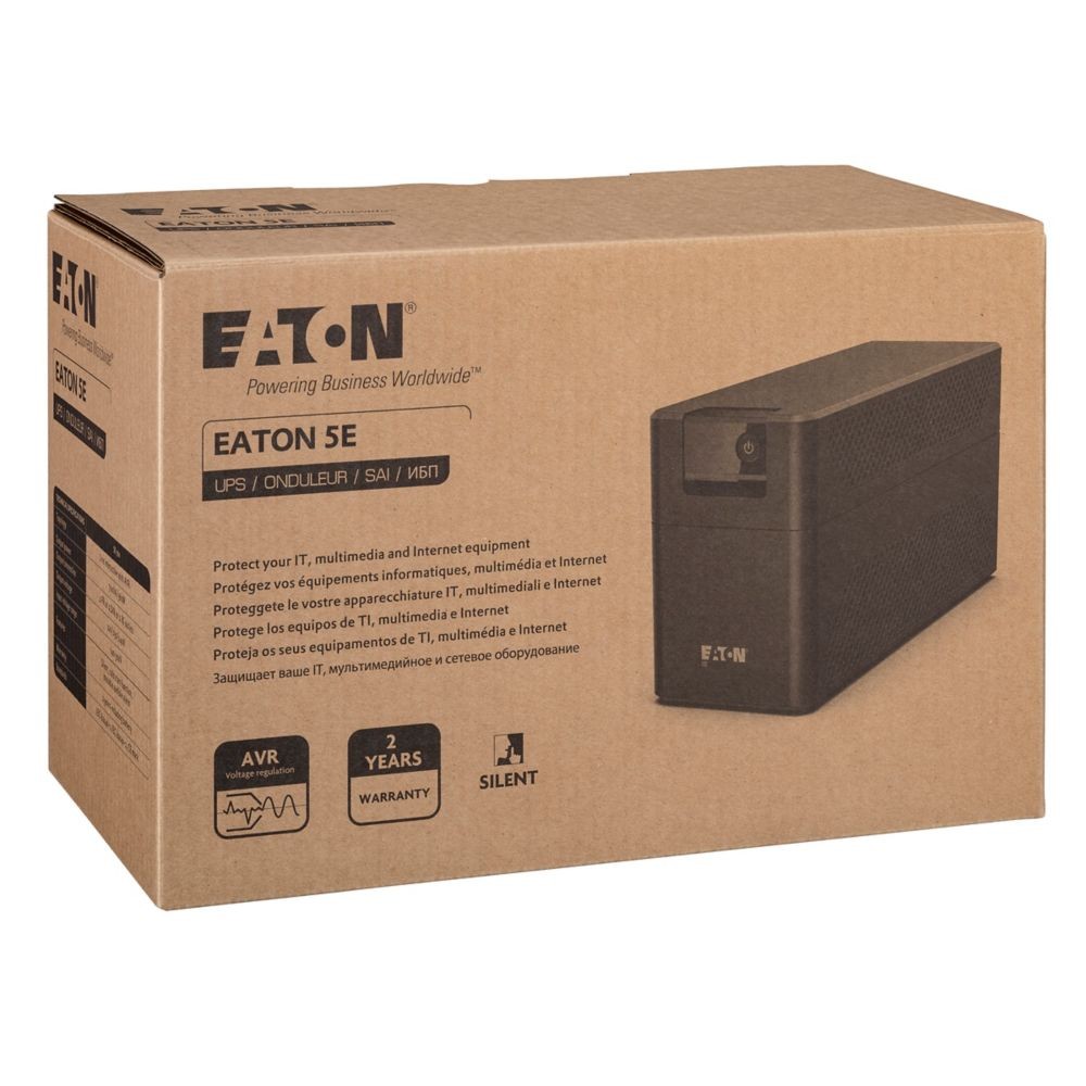 Eaton 5E700D 700VA Line-Interactive Güç Kaynağı, Schuko Çıkış, X2