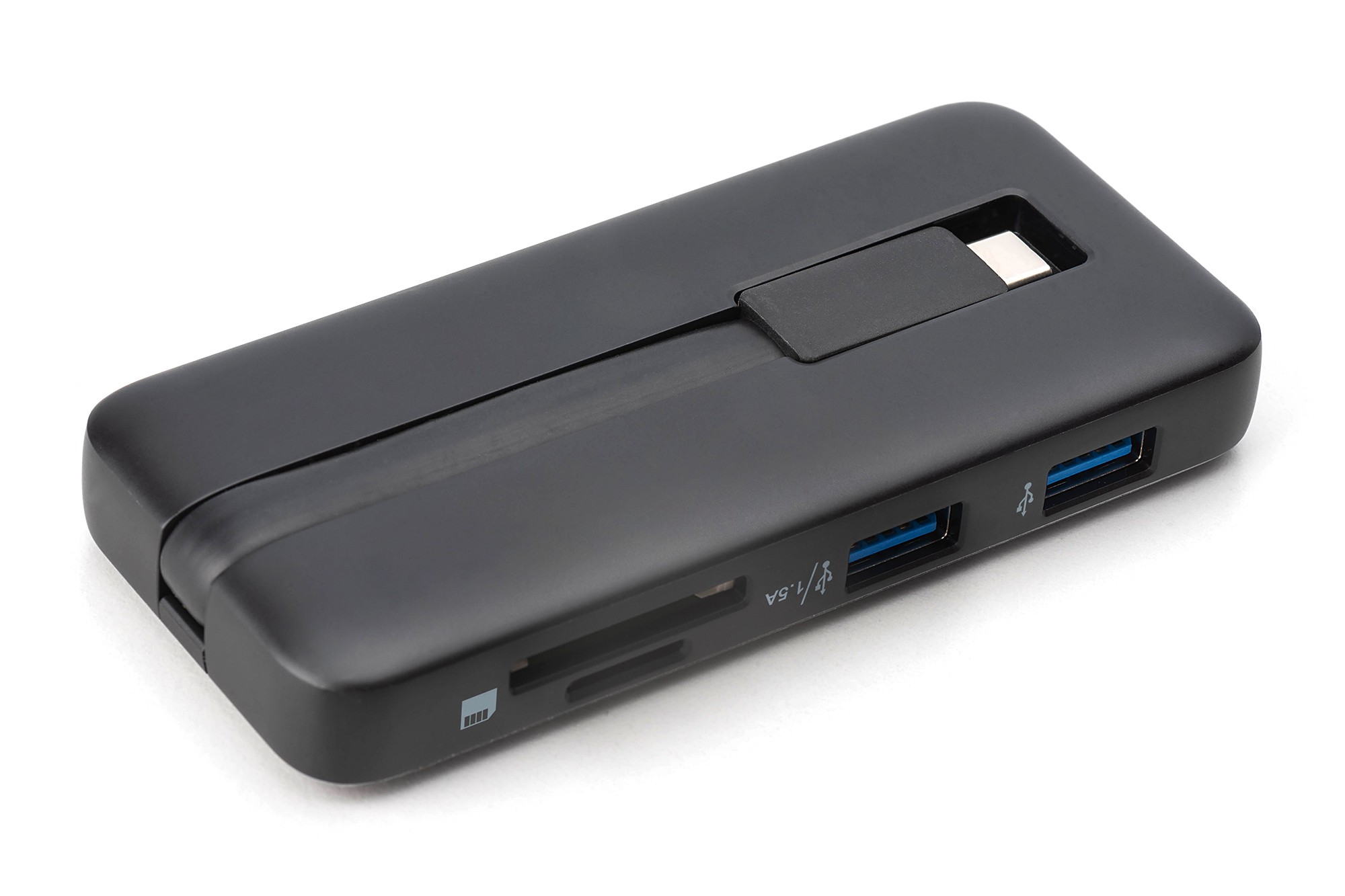 DIGITUS USB-C Seyahat Tipi Docking Station, 7-Port