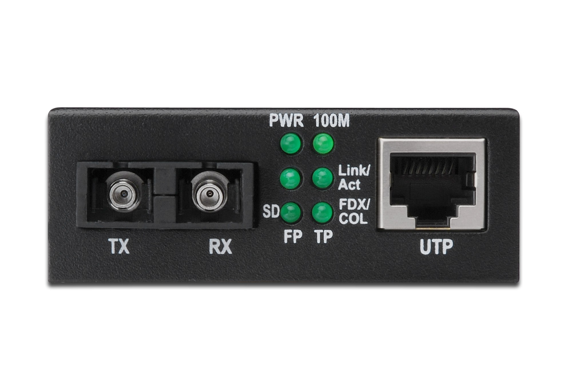 Digitus Media/Rate Converter, 10/100Base-Tx - 100Base-Fx (Singlemode 20 Km, Sc) Dn-82021-1
