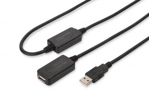 Digitus DA-73102 USB 2.0 Usb Uzatma Kablosu Usb 2.0, 20 Metre