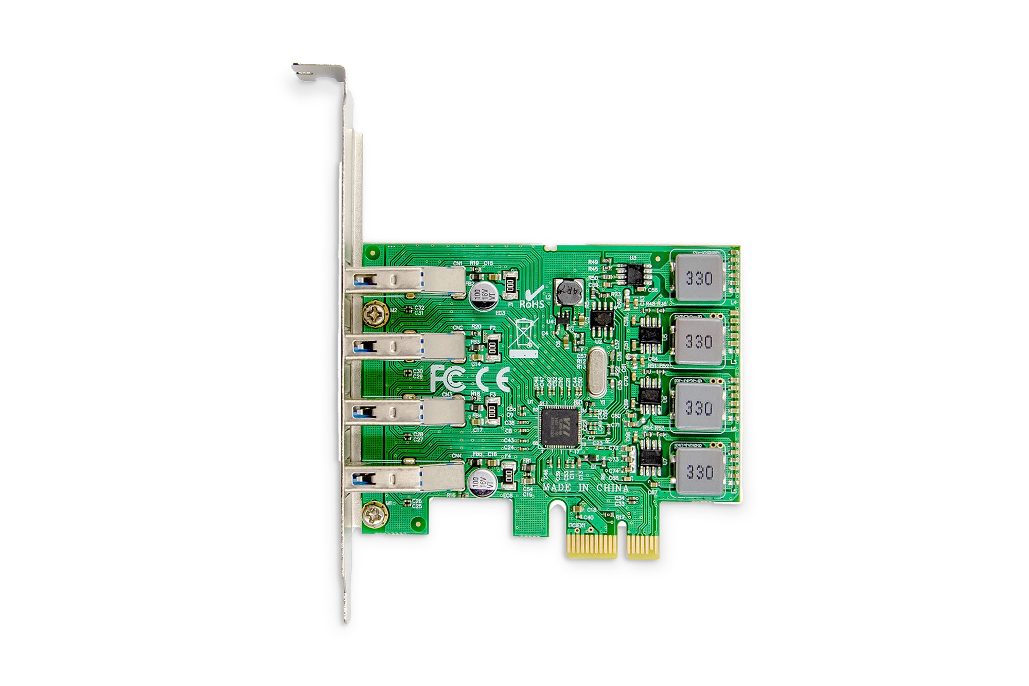 Assmann Digitus DS-30226 4 Port USB 3.0 Pci Express USB Kart Çoklayıcı