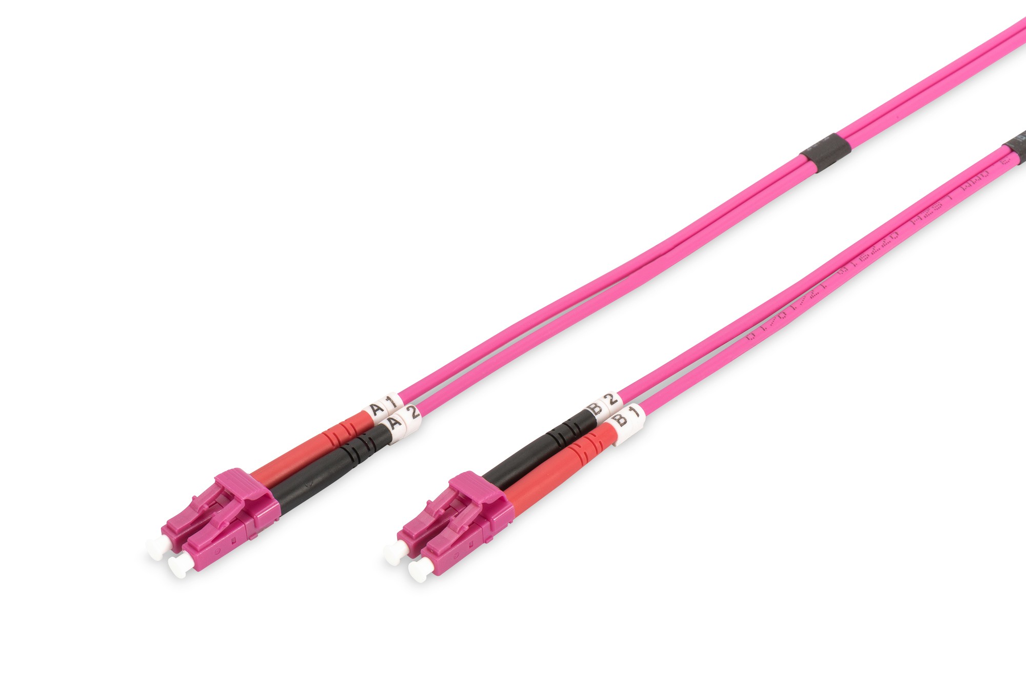 DIGITUS Fiber Optic Multimode Patchcord, OM4, LC / LC 1 Metre