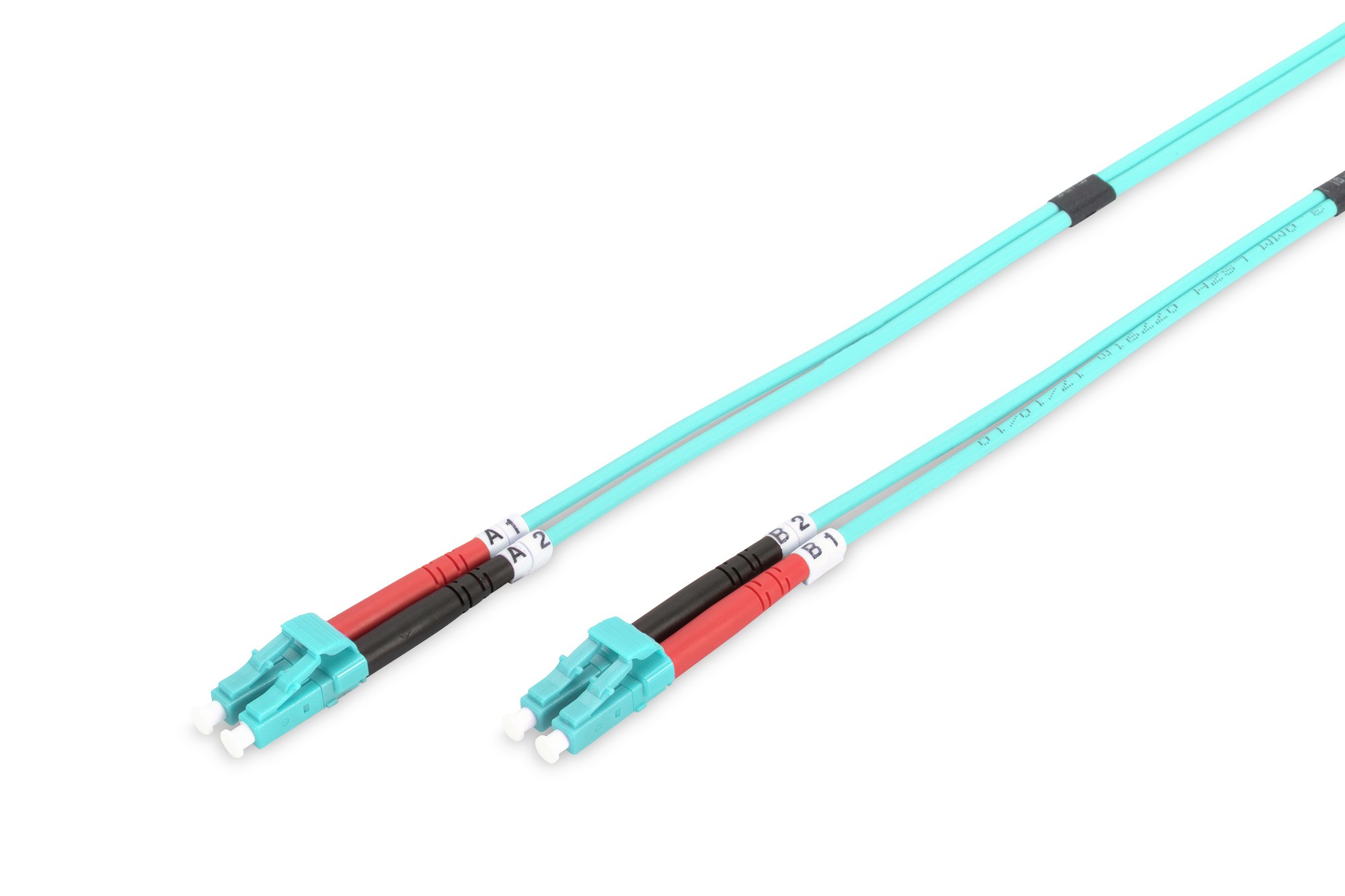 DIGITUS Fiber Optic Multimode Patch Cord, OM 3, LC / LC 1 Metre