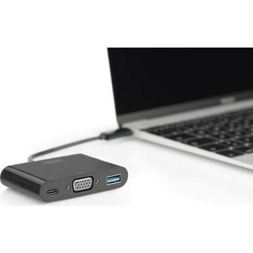 Digitus USB 3.1 (Gen. 1) (USB Tip C) VGA Grafik Adaptörü