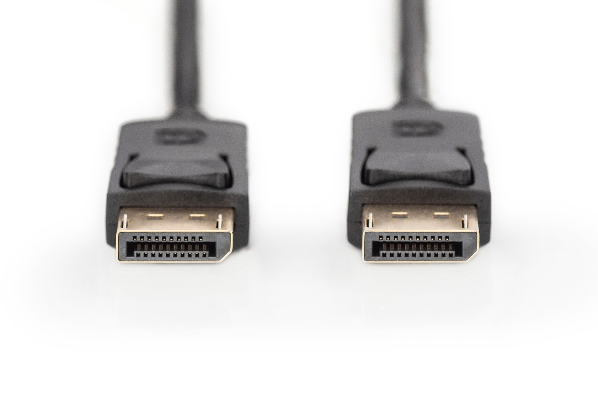 DisplayPort bağlantı kablosu, DP 2 Metre, kilitli, DP, 1.1a uyumlu, siyah