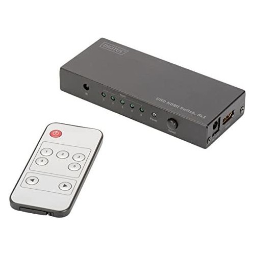 Digitus DS-45311 4K 5 x 1 HDMI 2.0 Switch