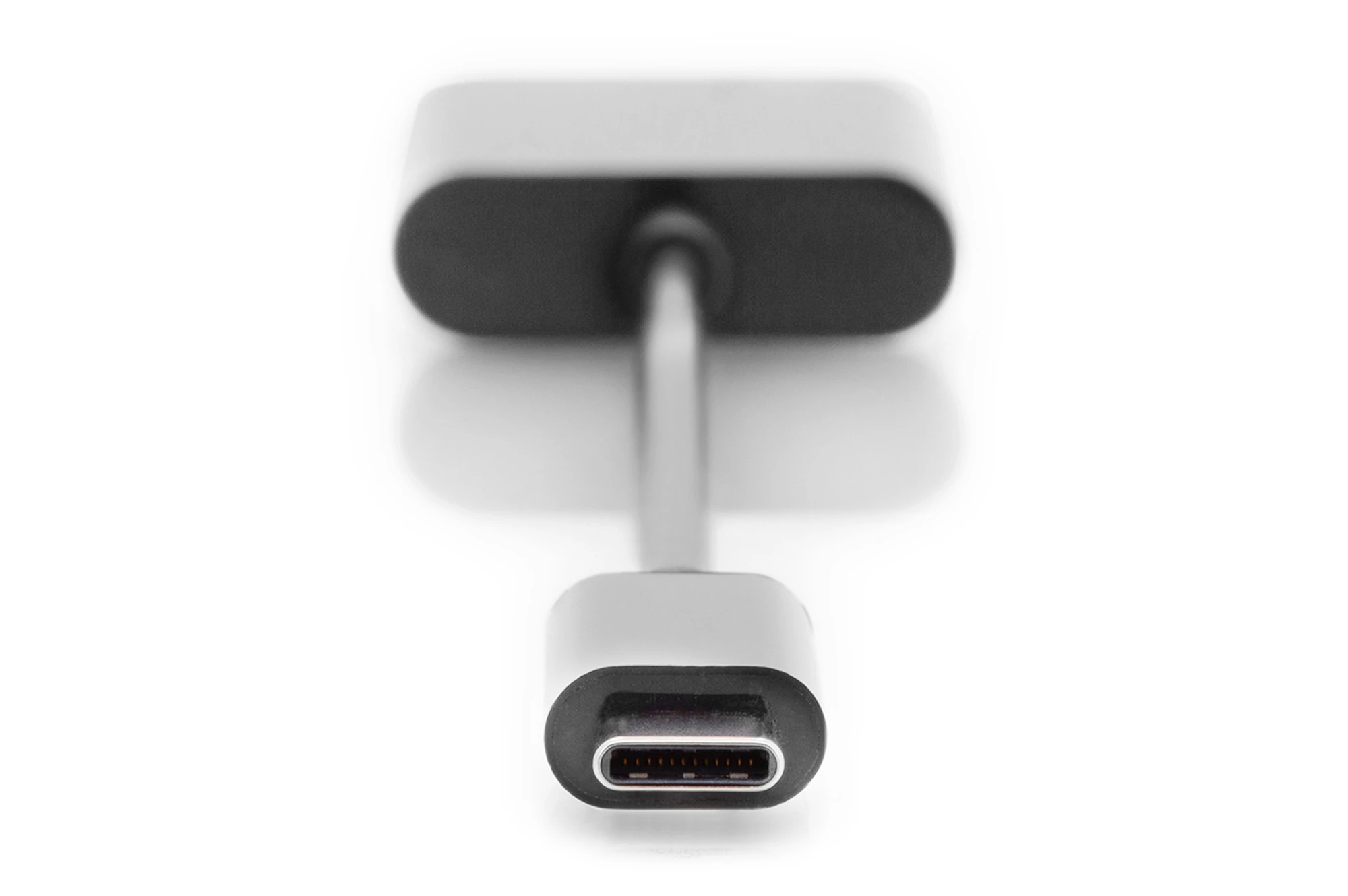 DIGITUS USB Type-C adaptör / Type-C - USB Type-C + 3,5 mm jak