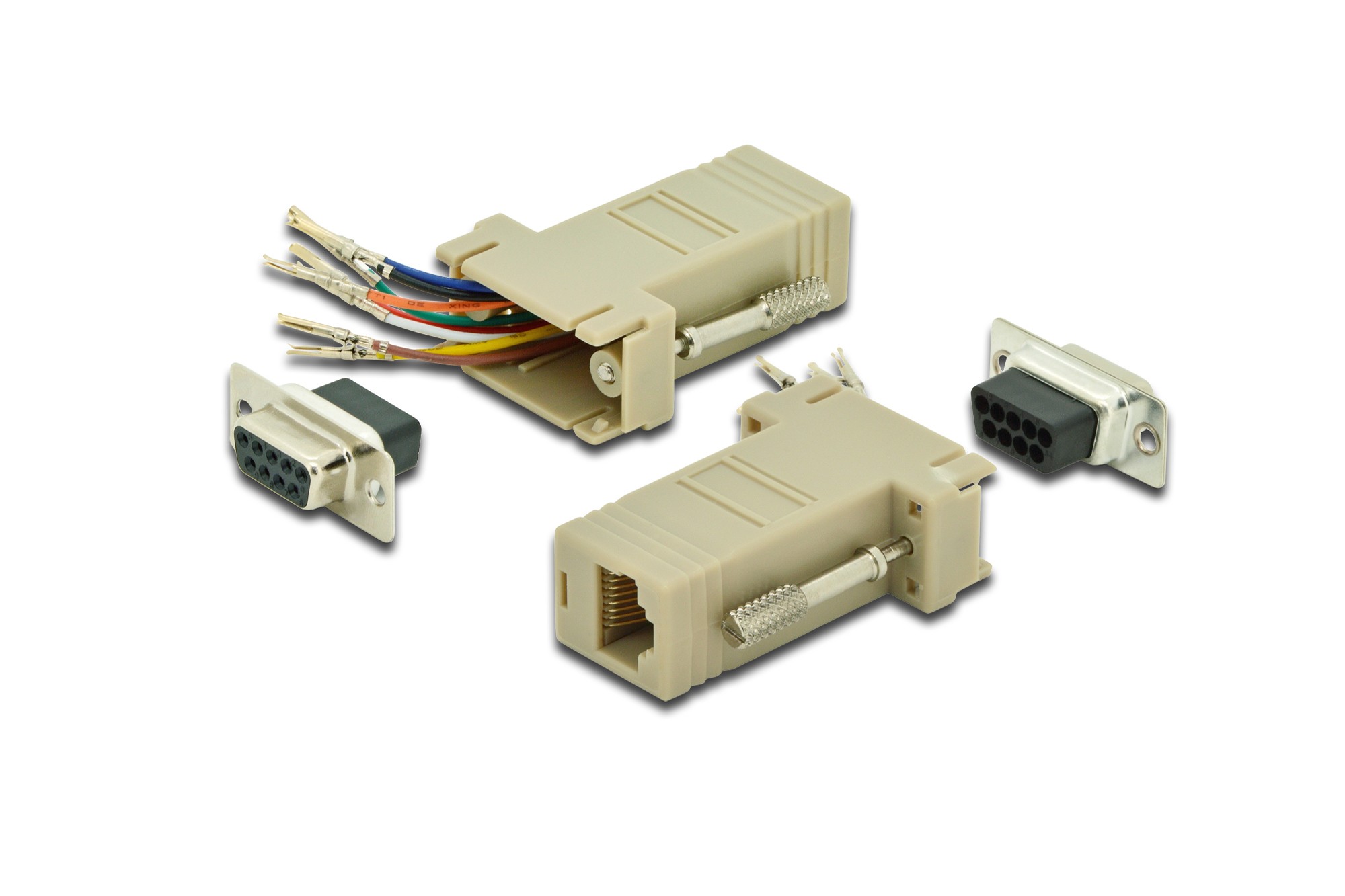 Digitus AK-610516-000-I Db9 To RJ45 Modüler Adaptör