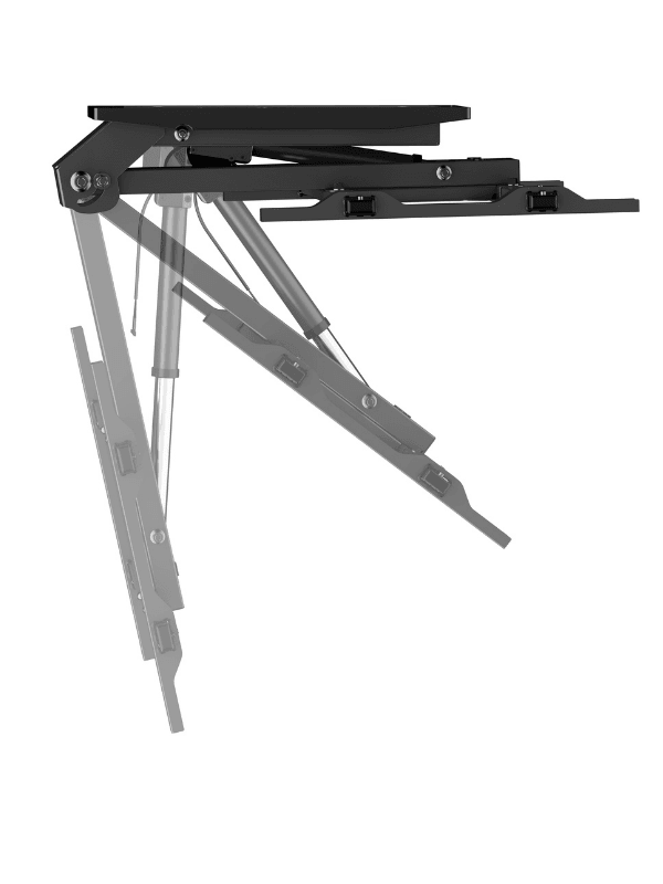 Motorlu Katlanır Tavan Tipi TV Askı Aparatı (37"-75") – Akıllı Uzaktan Kumandalı