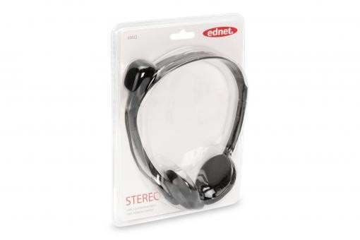 Mikrofonlu Stereo Kulaklık, Ses Ayarı Yapılabilir, 1.80 Metre