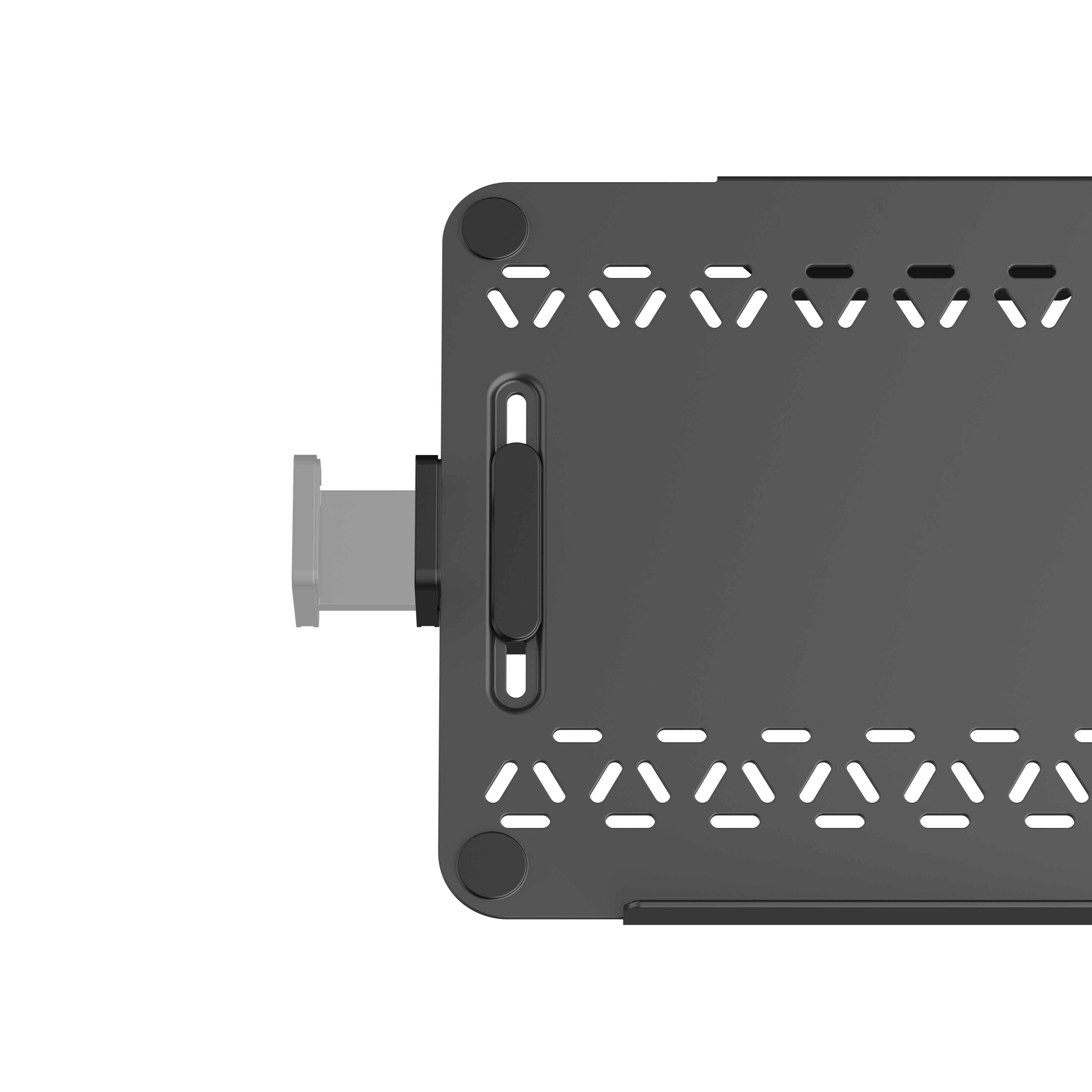 Monitör Koluna Takılabilen Dikey Laptop Tutucu Stand| 12” – 18” Arası | 9 kg Taşıma Kapasiteli