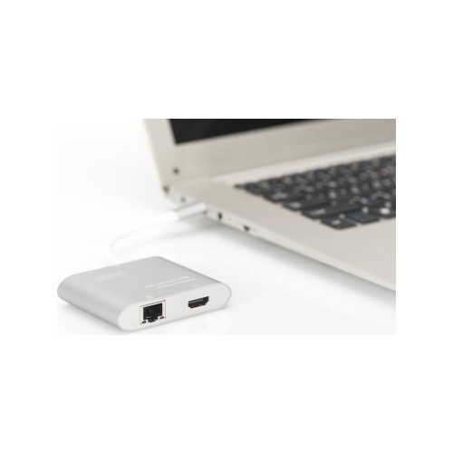 Digitus Usb Type C Hdmı Gigabit Ethernet Multiport Adaptörü